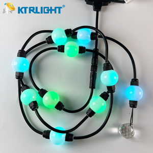 50mm 30mm Đường kính 360 12V 24V Độ chiếu sáng 10 pcs chuỗi ánh sáng <span class=keywords><strong>SMD</strong></span> 5050 <span class=keywords><strong>RGB</strong></span> <span class=keywords><strong>LED</strong></span> DMX 512 <span class=keywords><strong>pixel</strong></span> bóng đèn giáng sinh - Product Image 4