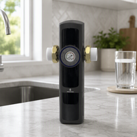 Préfiltre à eau pour toute la maison, filtre à sédiments à disque double cœur, débit élevé 10T/H, filtration 25/40 microns, usage domestique
