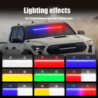 Yosovlamp LED Ranger Long Bar Lights 82cm Multifunktion ale Dach warnleuchten Modifizierte Auto-Heckscheiben für Golf City