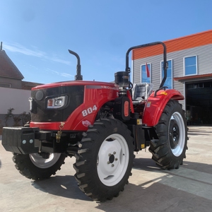 <b>Red</b> 4WD Wheel Tractor Gear Drive Diesel Engine Farm Use High Safety Level - Product Image 6