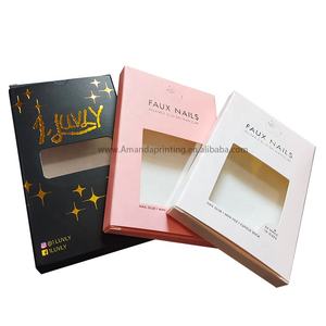 Caja vacía personalizada para el cuidado de las uñas, venta al por mayor, con EVA, blíster, prensa falsa <span class=keywords><strong>en</strong></span> cajas de embalaje para uñas - Product Image 5
