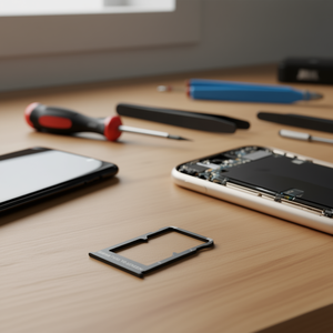 Tiroir de carte SIM noir pour Xiaomi Mi Mix 3, pièce de rechange pour écran tactile - Product Image 3