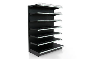 Vente directe d'usine, étagères de supermarché en métal robustes, double face, réglables, en acier, pour épicerie - Product Image 4