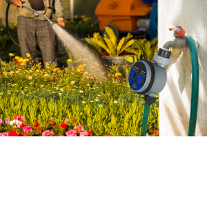 Mưa ling thủy lợi tự động bãi cỏ trang trại hẹn giờ hệ thống kỹ thuật số lập trình điều khiển làm bằng nhựa nước vườn giờ - Product Image 2