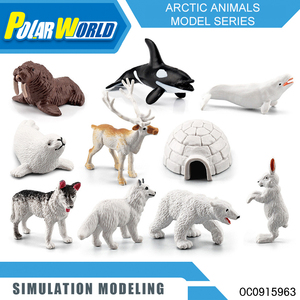 Venta al por mayor de juguetes de plástico zoológico animal salvaje modelo conjuntos de PVC mini juguetes personalizados para la venta - Product Image 2
