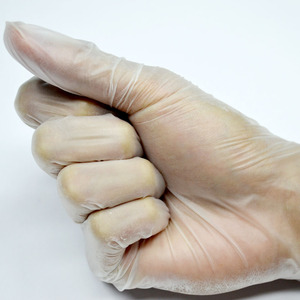 Gants jetables en vinyle PVC transparents, sans <span class=keywords><strong>poudre</strong></span> et sans enduit, pour usage alimentaire - Product Image 2