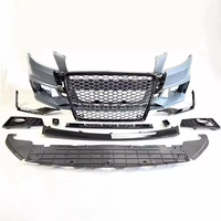 Kit carrosserie style RS4 B9 pour Audi A4 S4 B8 2008-2012, pare-chocs avant, lifting, avec calandre noire