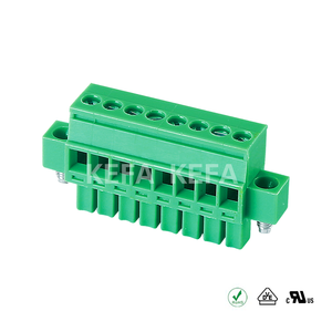 KF2EDGKBM-3.5-3.81 3.5 mét 3.81 mét <span class=keywords><strong>Pitch</strong></span> không thấm nước <span class=keywords><strong>PCB</strong></span> cắm trong khối thiết bị đầu cuối khối điện - Product Image 2