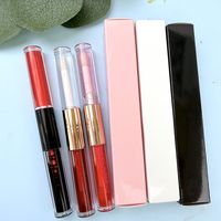 Brillo Labial Vegano con Sabor, Etiqueta Privada, Efecto Diamante que Cambia de Color, Voluminizador de Labios, Brillo Labial Hidratante con Acabado Brillante