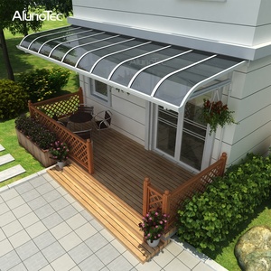 Moderna Porta <span class=keywords><strong>In</strong></span> <span class=keywords><strong>Policarbonato</strong></span> Tenda Patio Che Copre Terrazza Balcone Tettoia Esterna Sul Tetto - Product Image 3