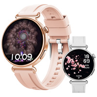 Reloj Inteligente con Llamadas, Monitor de Ritmo Cardíaco, Oxígeno en Sangre, Monitor de Sueño, Rastreador de Actividad Física, Esfera Redonda, Pantalla IPS, Calendario, para Mujeres y Hombres