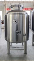 Cuve à bière brillante en acier inoxydable 304 de 400 L pour brasserie artisanale, brasserie-restaurant, stockage, carbonatation et clarification de la bière