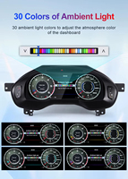 Quadro Strumenti Digitale HD da 12,3 Pollici con Carplay Wireless per Audi A6 A7 C7 2013-2018