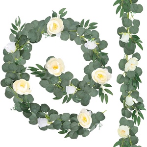 Ucallyptus arland ITH OSS lower tirtifcial Ines Ake ililk ilreenery ucucallyptus eeaves For Wedding - Product Image 5