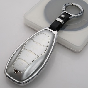 Funda Protectora para Llaves de Coche de Aleación de Aluminio y TPU para HONGQI H5 H6 <span class=keywords><strong>H9</strong></span> HS3 HS5 HQ9, Protector de Llaves de Coche, Accesorios para Llaves de Coche - Product Image 2