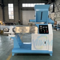 Machine complète d'alimentation flottante pour poissons, extrudeuse de nourriture pour poissons