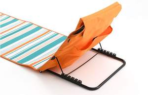 Silla de salón plegable portátil para exteriores, silla para siesta de pesca, silla de <span class=keywords><strong>playa</strong></span>, estera <span class=keywords><strong>reclinable</strong></span> para acampar en el desierto - Product Image 2