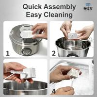 Fontaine à eau automatique pour chat en acier inoxydable 3L, pompe à eau ultra-silencieuse, conception personnalisée, prix bas, distributeur d'eau pour animaux de compagnie