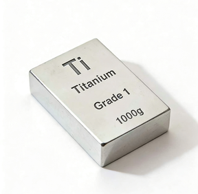 Plaque en titane massif GR1 de 1 kg, épaisseur 40 mm, marque TGS, cadeau souvenir - Product Image 1