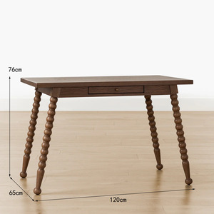 Bureau américain rétro en bois massif vieilli <span class=keywords><strong>Colonne</strong></span> romaine simple Wabi-Sabi Table d'écriture moderne <span class=keywords><strong>Commode</strong></span> de chambre à coucher durable pour l'entrée - Product Image 2