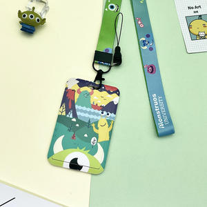 Porta Tarjetas con Cordón, Diseño de Monstruos University, Porta Tarjetas de Identificación Personalizado, Accesorios para Niños, Funda de Plástico para Tarjetas de Identificación - Product Image 6
