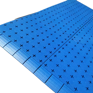 Dalles de sol en caoutchouc TPE emboîtables, durables, antidérapantes, multi-usages pour terrains de basketball et de badminton - Product Image 4