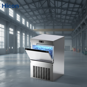 Máquina de Hielo Comercial Pequeña con Pantalla LED Profesional Hicon, 45 kg/24 h, CE, <span class=keywords><strong>GS</strong></span>, EMC - Product Image 1