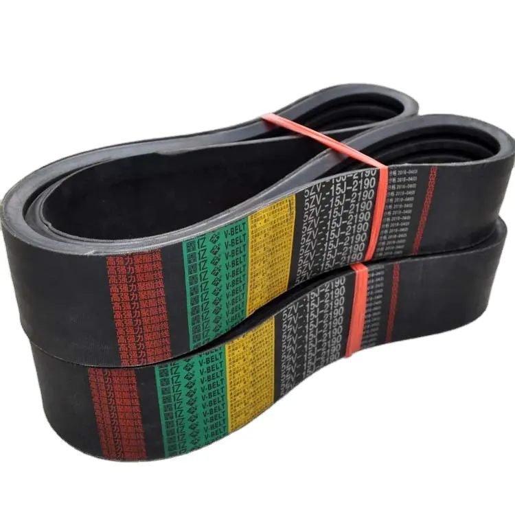 China Manufacturing Axj Bxj 3vxj 5vxj R1 Series Rubber Combined Banded Raw Edge Cogged V Belts