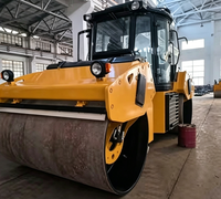 Compacteur de sol et de béton vibrant LTC214 de 14 tonnes, à double tambour, diesel, en vente