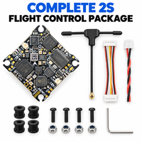Contrôleur de vol JHEMCU F411ELVTX 2S AIO avec récepteur ELRS 5.8G 400mW FPV VTX 12A 4 1 ESC Betaflight DShot300 Métal