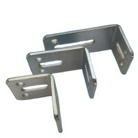 Accessoires d'angle en acier galvanisé à chaud pour mur-rideau, support triangulaire à 90 degrés, taille personnalisée, marque HDF