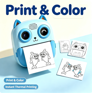 Câmera Instantânea para Crianças com Impressora AI, Câmera Térmica Instantânea, Brinquedos e Jogos DIY, Vídeo Digital para Crianças - Product Image 1