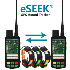 เครื่องติดตามสัตว์เลี้ยง eSEEK GPS 4G VHF แบบออฟกริด กันน้ำ พร้อมปลอกคอติดตามสัตว์เลี้ยง และเครื่องหาตำแหน่ง GPS แบบพกพา สำหรับการล่าสัตว์และการฝึกสัตว์เลี้ยง - Product Image 1