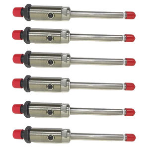 6 pièces Injecteur de carburant à essence Buse crayon 8N-7005/<span class=keywords><strong>8N7005</strong></span>/OR3418 OLIVER Convient aux excavateurs Caterpillar 3304/3304B/3306/3306B - Product Image 1