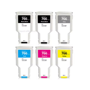 Betcolor 766 Compatible avec les cartouches <span class=keywords><strong>pour</strong></span> <span class=keywords><strong>imprimante</strong></span> <span class=keywords><strong>HP</strong></span> Designjet XL3600, puce jetable, pack en vrac, <span class=keywords><strong>encre</strong></span> colorée <span class=keywords><strong>pour</strong></span> jaune et noir - Product Image 1