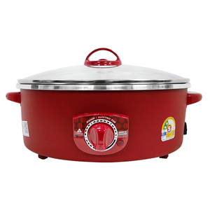 Poêle électrique Hanabishi modèle HEP-12, multifonction, avec couvercle, friteuse électrique multifonctionnelle, Thaïlande, 2,5 L, 1000 W - Product Image 1