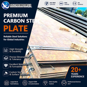 Painting Q345B A36 Normalized 10mm 1000mm Cutting EN 10025 Carbon Steel Plate for Bridge Fabrication - Product Image 1