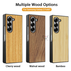 Funda Protectora para Teléfono de Bambú y Madera Real Verde, Diseño Personalizado Profesional OEM/ODM, para <span class=keywords><strong>Samsung</strong></span> <span class=keywords><strong>Z</strong></span> <span class=keywords><strong>Fold</strong></span> <span class=keywords><strong>Flip</strong></span> 7 A14 A34 A54 5g - Product Image 1
