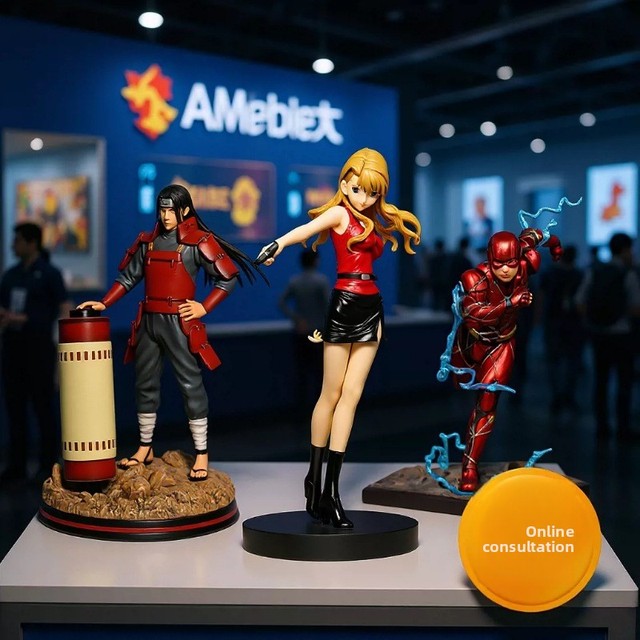Custom Doll Resin Figurine PVC Cartoon Anime Q-Style Character Car Ornament Genshin Impact Game Merchandise Model 3D Print