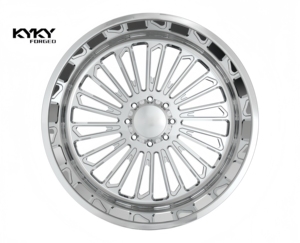 ล้อแม็กซ์ขัดเงาแบบกำหนดเอง ขนาด 20 22 24 26 28 30 นิ้ว 6x5.5 8x170 8x180 พร้อมฝาครอบกลางแบบลอย สำหรับรถบรรทุก สำหรับรถเชฟโรเลตโคโลราโด ปี 2025 - Product Image 2