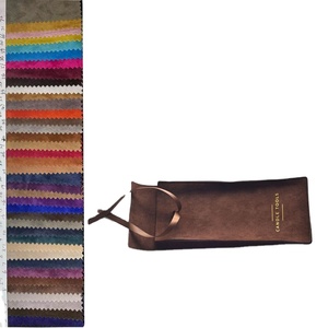 Pochette de rangement en velours et daim de qualité supérieure pour bougies et montres, idéale pour les voyages et les cadeaux - Product Image 4