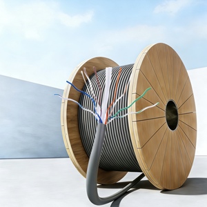 Câble réseau CAT6 UTP CCA 23AWG 250 MHz haute vitesse, câble LAN 305 m pour le câblage réseau intérieur de bureaux et de maisons - Product Image 2