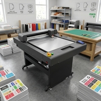 Hochpräziser Flachbett-Schneideplotter 600x900mm Multimaterial-Schneidegerät für PET PVC Karton PU Gummi Vinyl