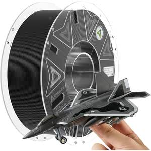 Filamento PLA Creality Hyper Light Weight de 1.75mm, 1kg, Negro, Material de Impresión 3D de Baja Densidad con Espuma Activa - Product Image 1