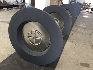 Foyer extérieur Portable Foyer Bol Combustion Propre Personnel ronde Béton Cheminée - Product Image 6