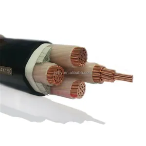 Wholesale Multicore Royal Cord 2 3 4 5 Core Wire Cable 0.75mm 1.5mm 2.5mm 4mm 16mm 50mm 95mm Flexible Copper electric wire Cable