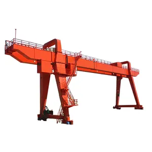 Schienen-Gantry-Kran 40 Tonnen MG Doppelbalken-Schwerlast 50 Tonnen 80 Tonnen 100 Tonnen Goliath-Kran zu verkaufen