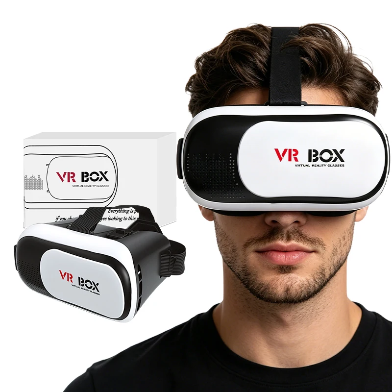 2026 Intelligent Virtual Reality <strong>Headset</strong> 360&deg;Video Viewing Realistic <strong>VR</strong> Glasses Professional 3D Box With Headphone Jack Design