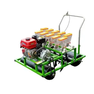 Vườn trồng rau mè seeder Máy bắp cải hành tây tỏi seeding trồng gieo máy màu xanh lá cây 1 bộ tay seeder 4 6