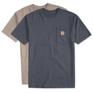 T-shirt décontracté pour homme en coton 100% imprimé sérigraphié sur mesure - Respirant, anti-boulochage, manches courtes, 230g, col rond, personnalisé - Product Image 1